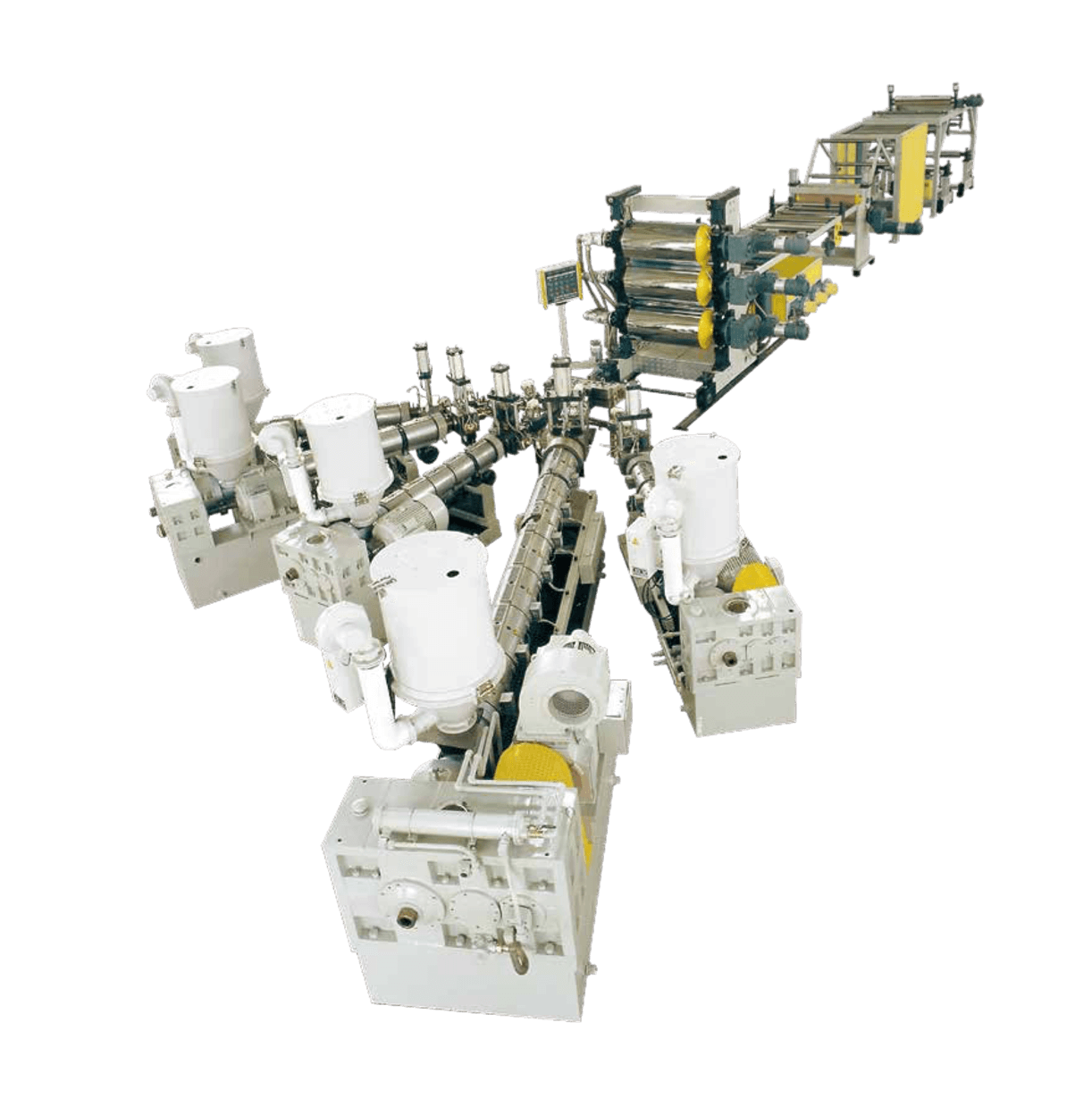 Linha de Coextrusão de Chapas - Multicamada